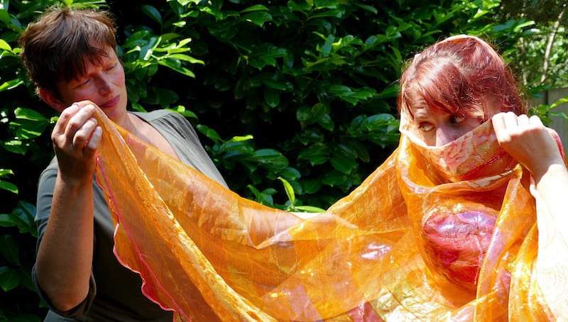 Tuintheater voorstelling De Vuurvogel