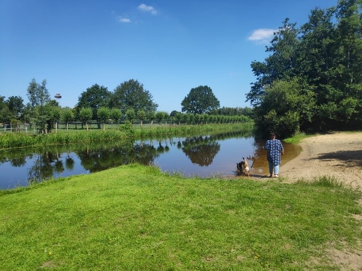 vind verkoeling in de Oude Vaart