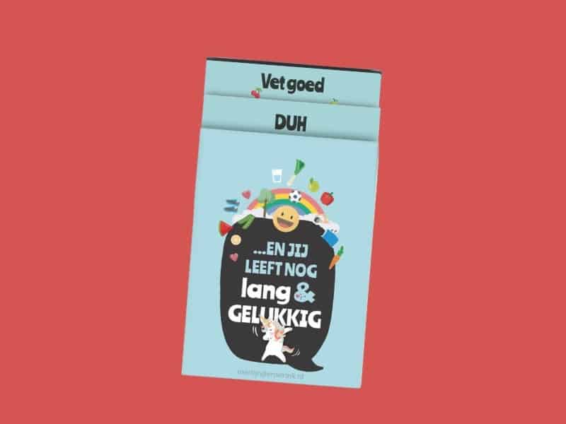 Vet kwartet over gezond leven