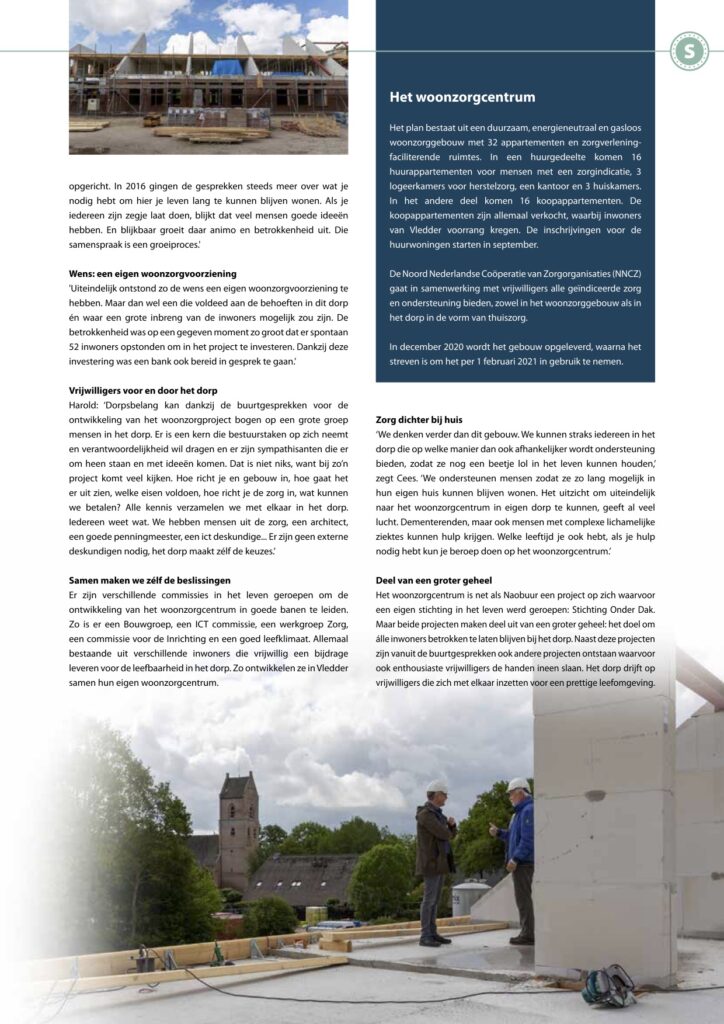 Pagina 2 Woonzorgcentrum Vledder InWesterveld Magazine sept 2020