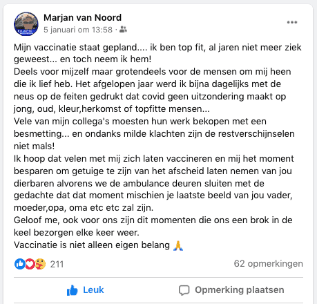 Facebookpost-Marjan-van-Noord