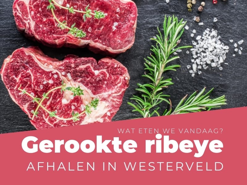 wat eten we vandaag? Gerookte ribeye