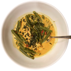 Zalm Curry - recept Monique Jongmans