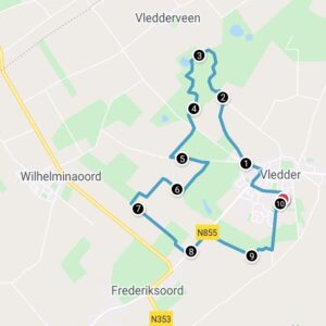 Wandeltips: wandelroute in Vledder