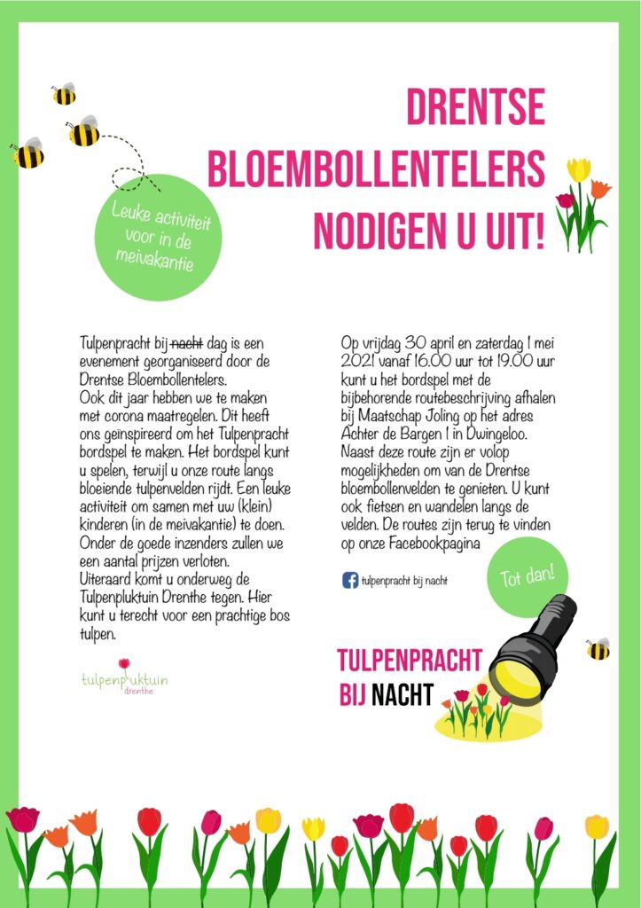 tulpenpracht bij nacht - bordspel