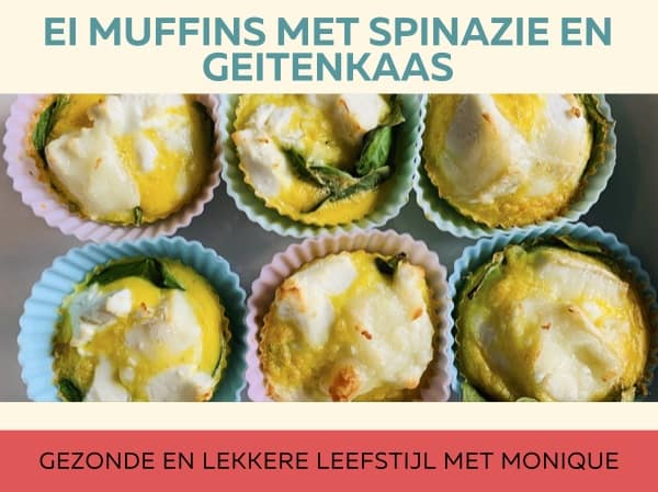 Ei muffins met spinazie en geitenkaas (1)