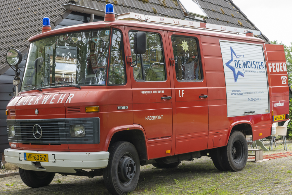 Brandweerauto de Wolster
