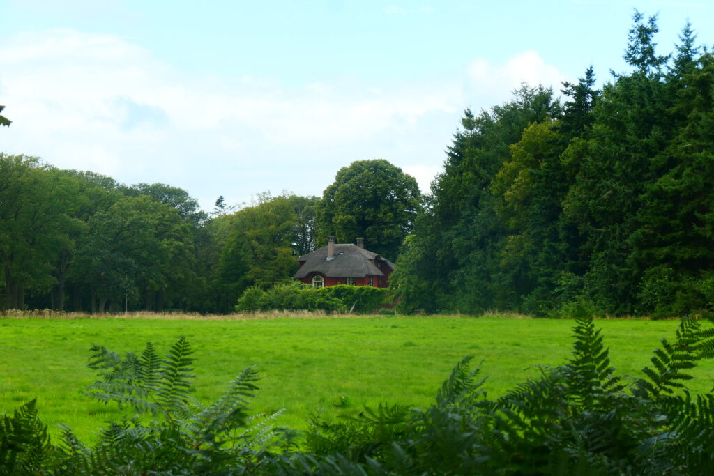 houten landhuis
