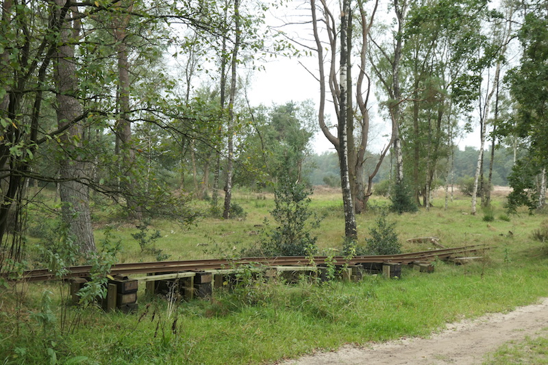 Holtingerveld - Fietsen op de rails