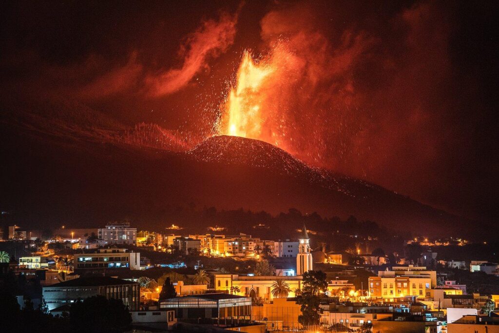 Vulkaanuitbarsting La Palma