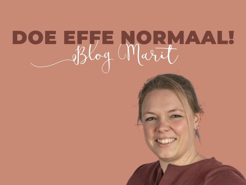 Blog Marit januari