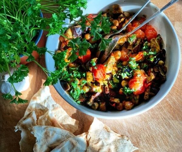 Aubergine Salade