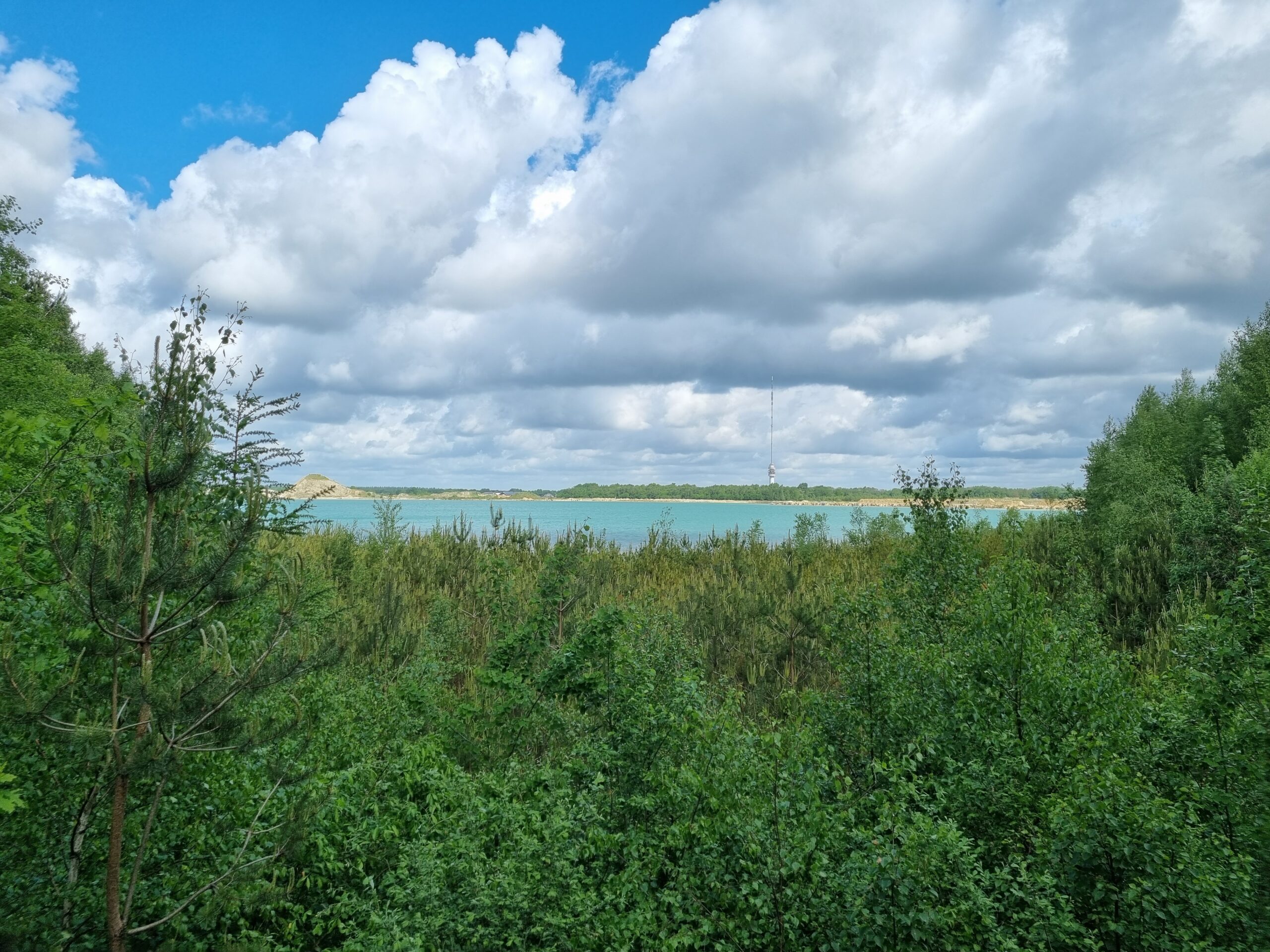 Zandafgraving Blauwe Meer