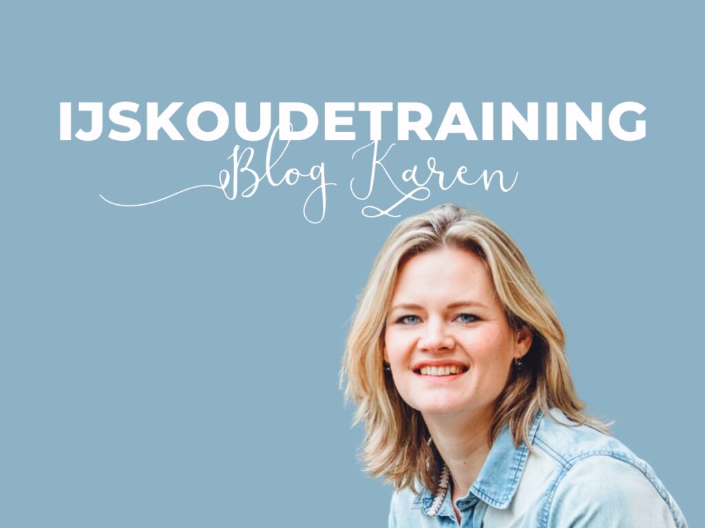 Blog Karen ijs koudetraining