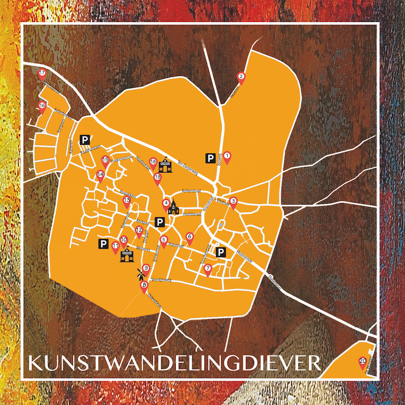 kunstwandeling Diever