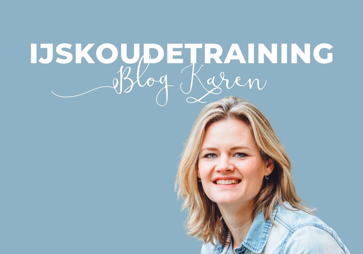 Blog Karen ijs koudetraining