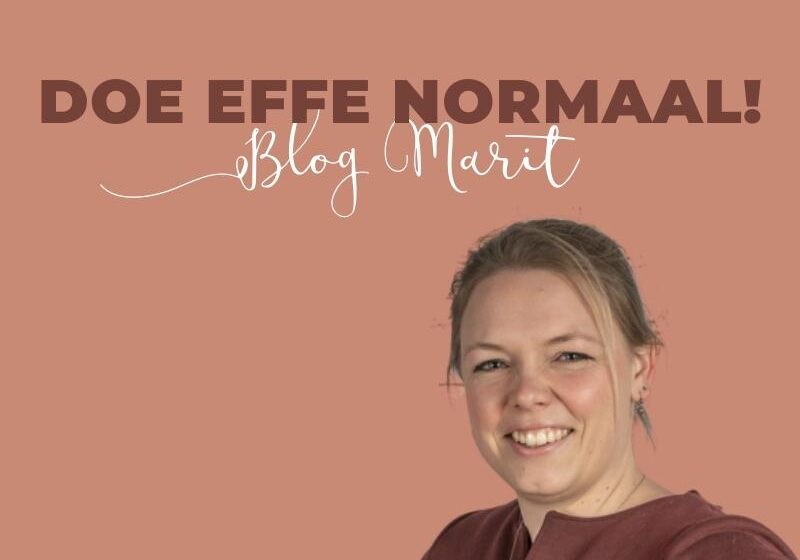 Blog Marit januari