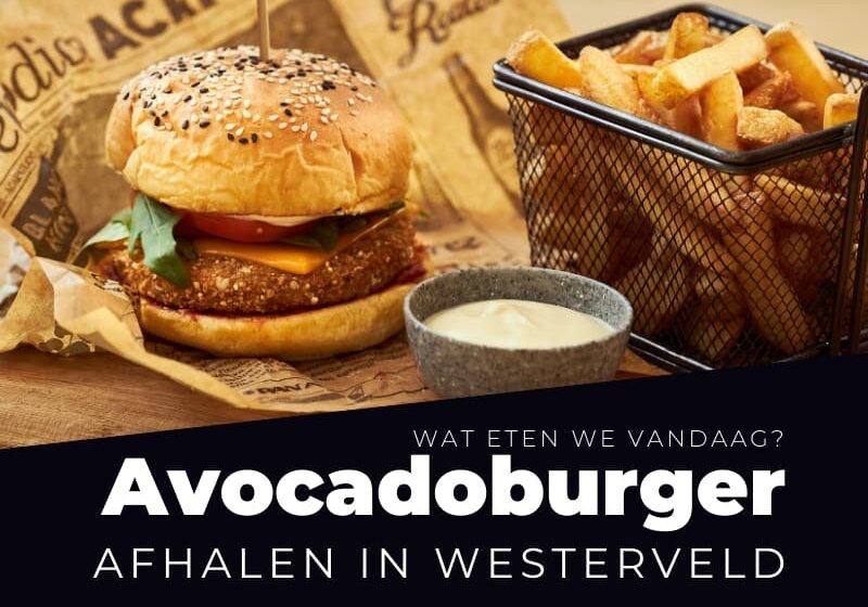 Afhalen in Westerveld: Avocadoburger bij De Noordster